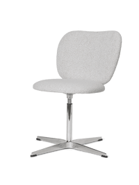 Rico Chair - Swivel - Soft Bouclé - Off-White Melange
