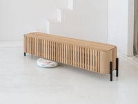 Meuble TV ARCO 140 cm, chêne