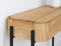 Table console ARCO 100 cm, chêne