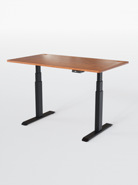 Bureau Assis Debout Électrique Bois Massif - ADVANCED LITE GO - Edition PREMIUM OAK_Copyright AUM WORLD_2024_02