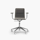 Chaise de bureau Laia Dossier standard avec bras piètement roulettes