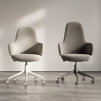 Chaise de bureau Lan Dossier standard piètement roulettes