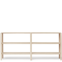 Étagère Leaf 2×3, Chêne blanc