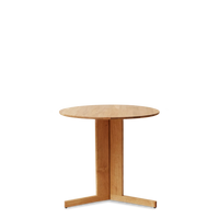 Table ronde Trefoil Ø75 -  Chêne