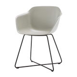 Fauteuil TAIA  avec piètement traineau (coque en polypropylène)