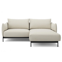 Canapé modulable avec méridienne Kayto 2 places