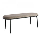 Banc Watson L120 - Banc en métal et tissu design