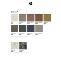 Banc Watson L120 - Banc en métal et tissu design