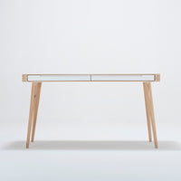 Bureau Ena chêne - blanc