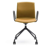 Chaise giratoire avec accoudoirs à roulettes Kabi Swivel