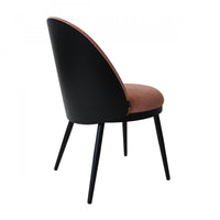 Chaise Lili - Chaise en métal et tissu design