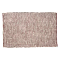 Poppy Tapis Burgundy/Blanc