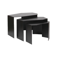 Table basse SHARD CLUSTER Set de 3 tables gigognes