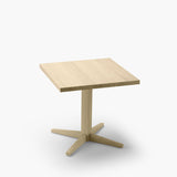 Table bistrot Kuskoa Carrée hauteur 760 mm